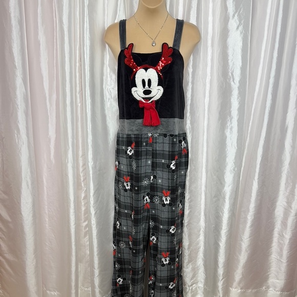 Disney Mickey Mouse Holiday Jumpsuit XL (15–17) - Picture 1 of 8